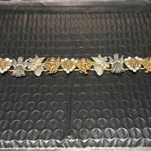 Vintage angel bracelet